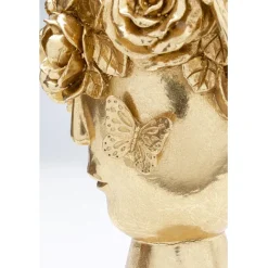KARE Design Vase décoratif Flowercrown doré 20cm><noscript><img width=