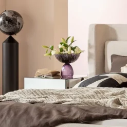 KARE Design Vase Duetto violet 23cm> Accessoires