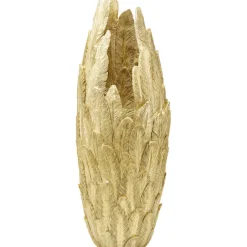 KARE Design Vase Feathers doré 80> Accessoires