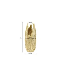 KARE Design Vase Feathers doré 80><noscript><img width=