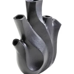 KARE Design Vase Flame noir 25cm><noscript><img width=