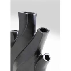 KARE Design Vase Flame noir 25cm><noscript><img width=