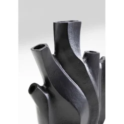 KARE Design Vase Flame noir 25cm><noscript><img width=