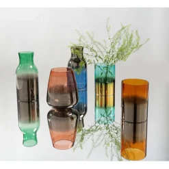 KARE Design Vase Glow rouge 23cm> Accessoires