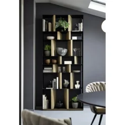 KARE Design Vase Half Face anthracite 31cm><noscript><img width=