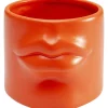 KARE Design Vase Labbra Orange 12cm> Accessoires