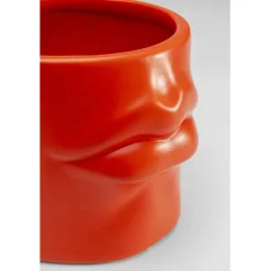 KARE Design Vase Labbra Orange 12cm><noscript><img width=