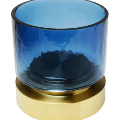 KARE Design Vase Lumi bleu 18cm> Accessoires