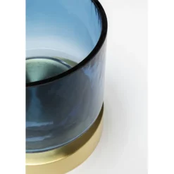 KARE Design Vase Lumi bleu 18cm><noscript><img width=