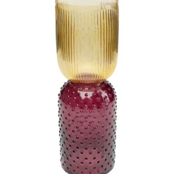KARE Design Vase Marvelous Duo jaune violet 38cm> Accessoires