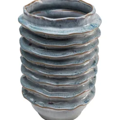 KARE Design Vase Mina Riffle 24cm> Accessoires
