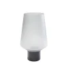 KARE Design Vase Noble Ring gris mat 26cm> Accessoires