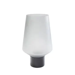 KARE Design Vase Noble Ring gris mat 26cm> Accessoires