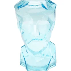 KARE Design Vase Prisma Face bleu clair 30cm> Accessoires