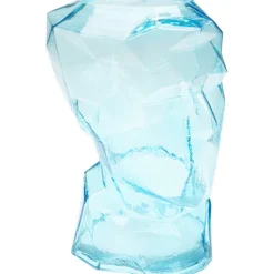 KARE Design Vase Prisma Face bleu clair 30cm> Accessoires