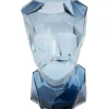 KARE Design Vase Prisma Face bleu 30cm> Accessoires