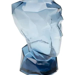 KARE Design Vase Prisma Face bleu 30cm> Accessoires