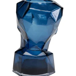 KARE Design Vase Prisma Face bleu 30cm><noscript><img width=