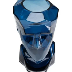 KARE Design Vase Prisma Face bleu 30cm><noscript><img width=