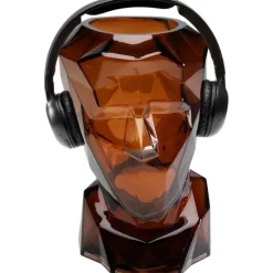 KARE Design Vase Prisma Face marron 30cm><noscript><img width=