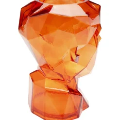 KARE Design Vase Prisma Face orange 30cm><noscript><img width=