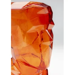 KARE Design Vase Prisma Face orange 30cm><noscript><img width=
