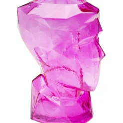 KARE Design Vase Prisma Face rose 30cm> Accessoires