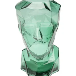 KARE Design Vase Prisma Face vert 30cm> Accessoires