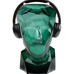 KARE Design Vase Prisma Face vert 30cm><noscript><img width=