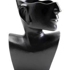 KARE Design Vase Rostro Side noir 27cm> Accessoires