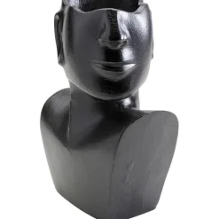 KARE Design Vase Rostro Side noir 27cm> Accessoires