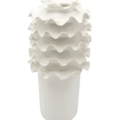 KARE Design Vase Viento blanc 39cm> Accessoires