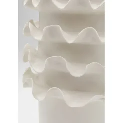 KARE Design Vase Viento blanc 39cm><noscript><img width=