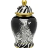 KARE Design Vase Zebra Face 38cm> Accessoires