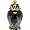 KARE Design Vase Zebra Face 46cm> Accessoires