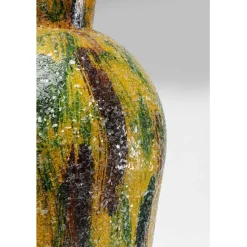 KARE Design Vase Zumba jaune 77cm><noscript><img width=