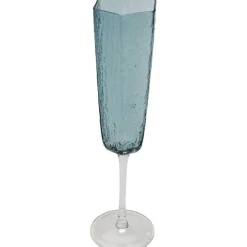 KARE Design Verre à champagne Cascata bleu> Accessoires