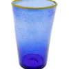 KARE Design Verre à eau Bubbles blue 14cm> Accessoires