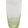 KARE Design Verre à eau Confetti vert 15 cm> Accessoires