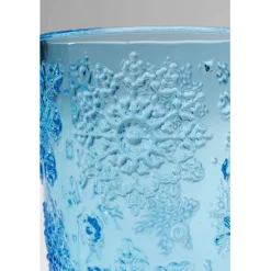 KARE Design Verre à eau Ice Flowers bleu><noscript><img width=