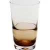KARE Design Verre à eau Mimi ambre 14cm> Accessoires