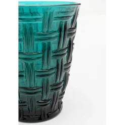 KARE Design Verre à eau Tissue pétrole10cm><noscript><img width=