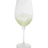 KARE Design Verre à vin Confetti vert 24 cm> Accessoires