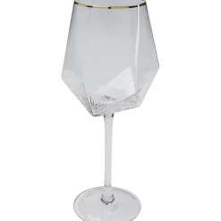 KARE Design Verre à vin Diamond doré Rim> Accessoires