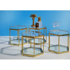 KARE Design Verre à vin Diamond doré Rim> Accessoires