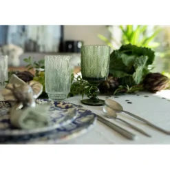 KARE Design Verre à vin Fogli vert> Accessoires