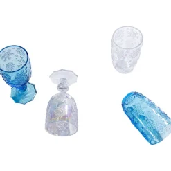 KARE Design Verre à vin Ice Flowers colore> Accessoires