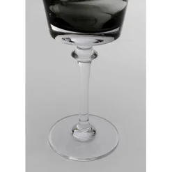 KARE Design Verre à vin rouge Mimi gris 21cm><noscript><img width=
